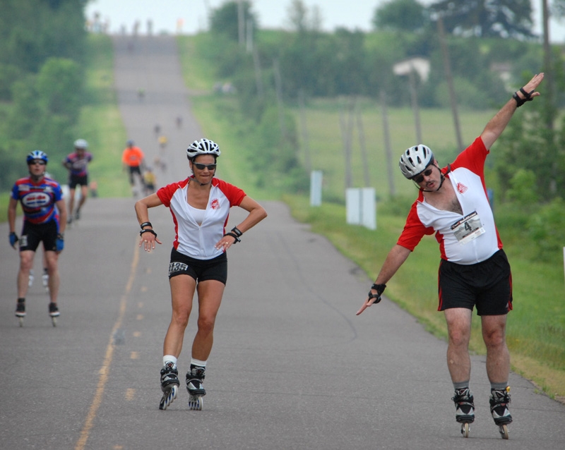 Flying down the hill at Big Granite