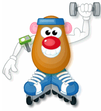 Healthy Mr. Potato Head